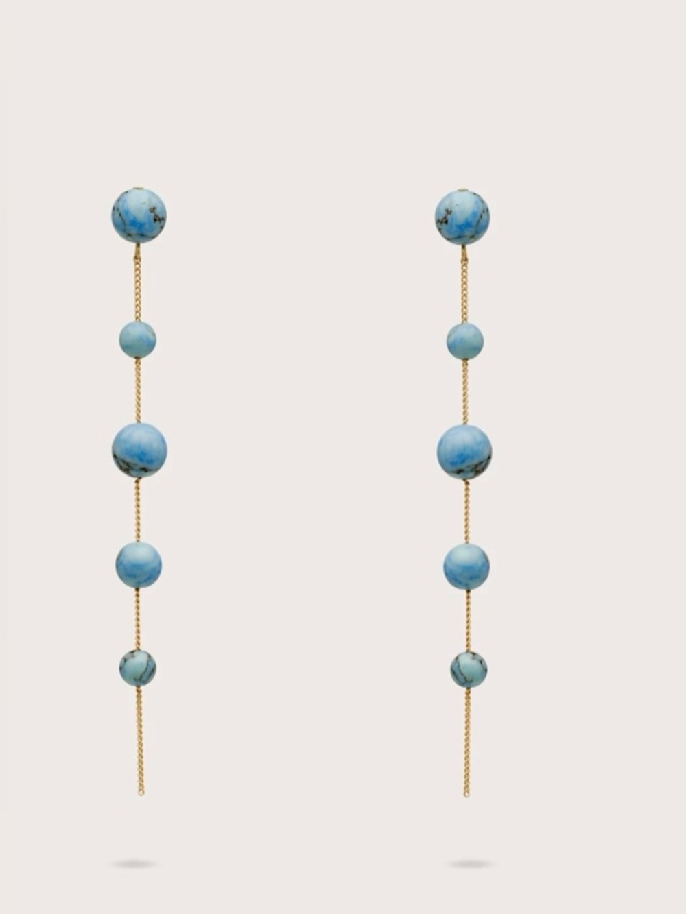 Cult Gaia Atum Earring in Ibiza Turquoise NIB